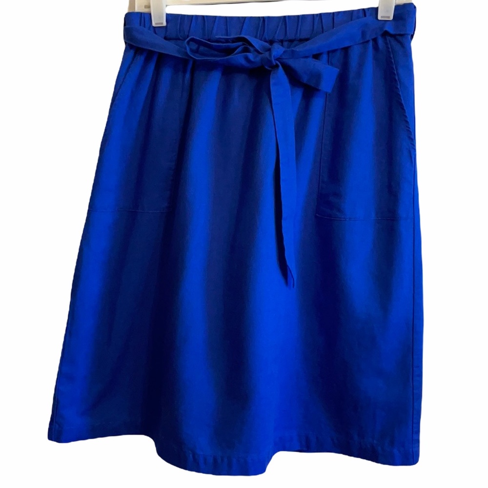 J. Crew skirt with front pockets and belt